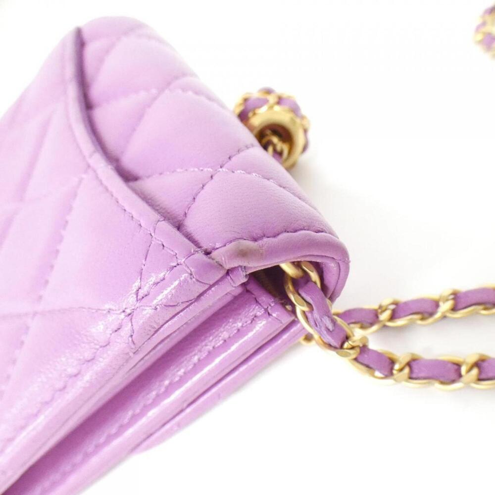 CHANEL Authentic Purple Wallet - Picture 5 of 9